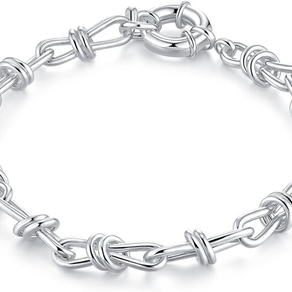 Elegant Dainty Chunky Bracelet - Adjustable and Waterproof for Everyday Wear - Picture 1 of 6